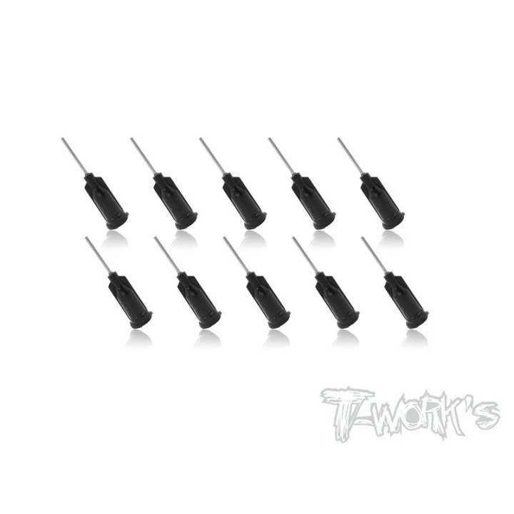 CH-003-1 T-Works Ca. Instant Extension Nozzles 1mm (10Pcs.)