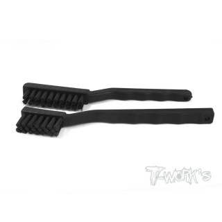 TA-062 T-Works Area Tooth Cleaning Nylon Bristle Brush 2Pcs./Set