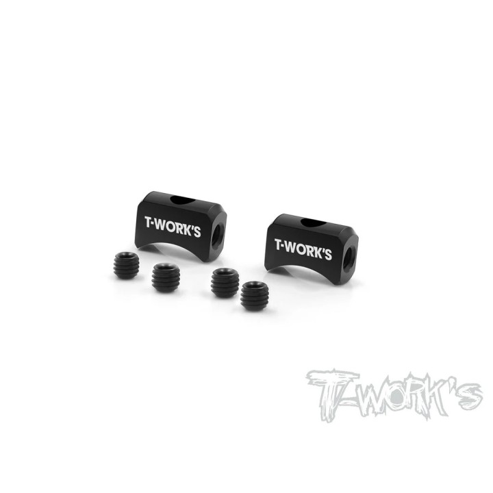 TG-054 T-Works Alum. Exhaust Lock (2Pcs.)