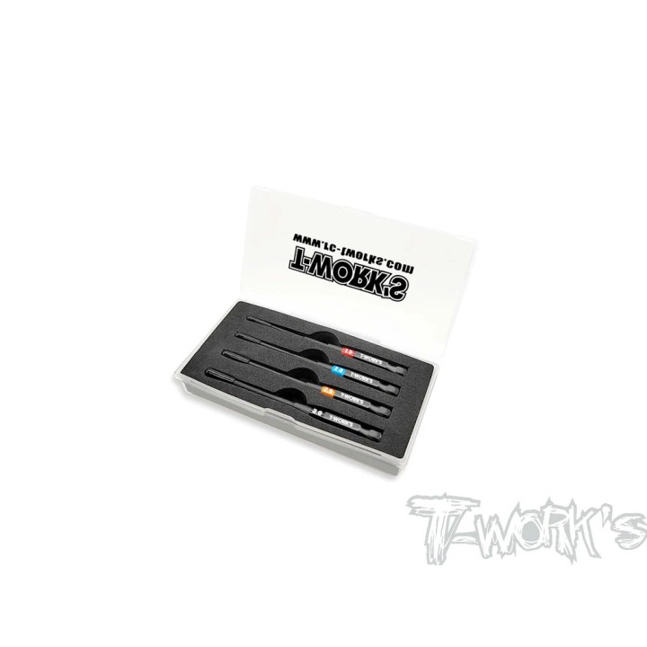 TT-079-V2 T-Works Power Tool Hex Tips Set (1.5-2.0-2.5-3mm)