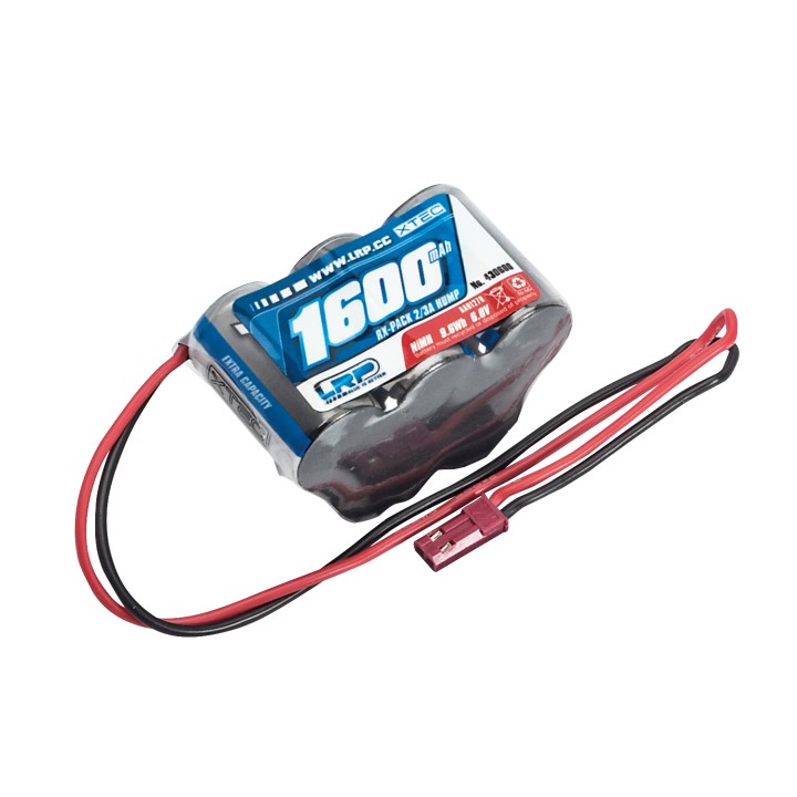 LRP430600 Lrp Xtec Rx-Pack Hump 2/3A Nimh - Bec - 6.0V - 1600Mah