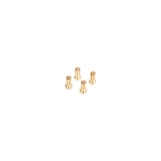 LRP499305 Lrp 5mm Gold Connectors - Worksteam - 14mm Length (4 Pcs.)