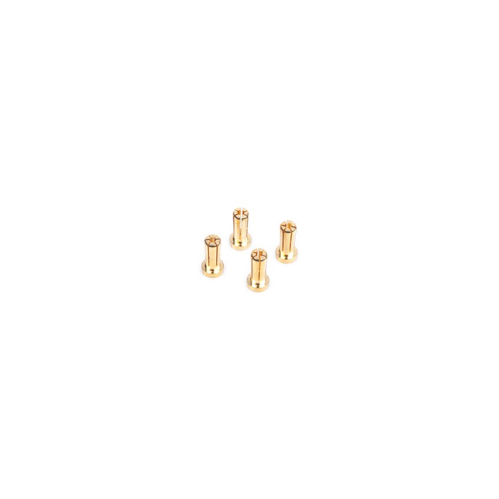 LRP499305 Lrp 5mm Gold Connectors - Worksteam - 14mm Length (4 Pcs.)