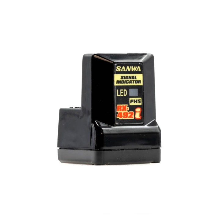 Sanwa RX-492i Receiver FH5/FH5U Signal Indicator and Int. Antenna