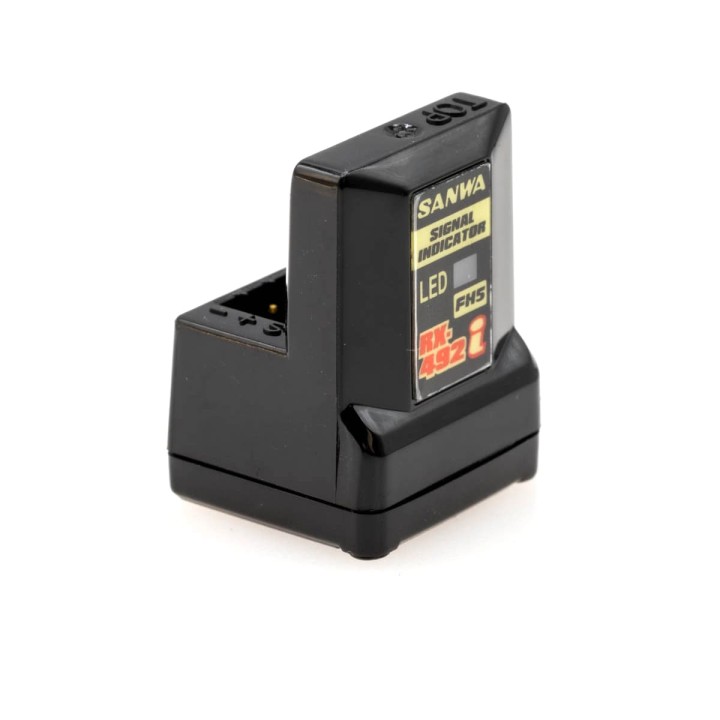 Sanwa RX-492i Receiver FH5/FH5U Signal Indicator and Int. Antenna