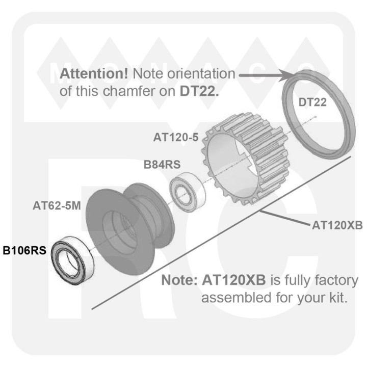 B106RS Awesomatix MR106RS Bearing (2)