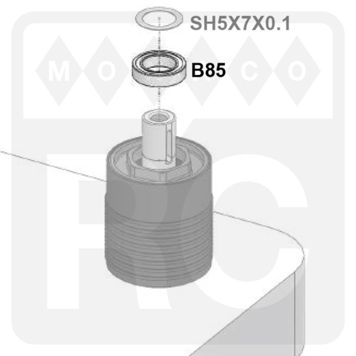 B85 Awesomatix MR85 Bearing (2)