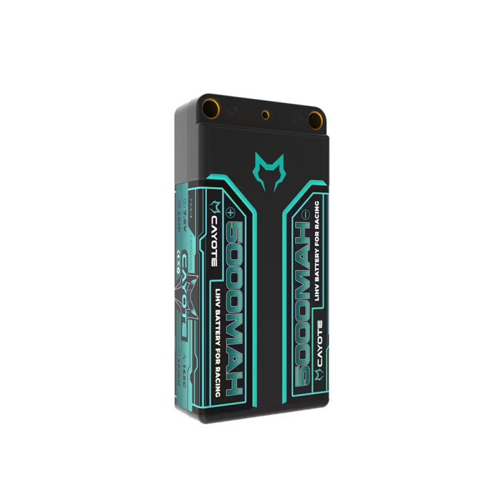 CAYOTE Racing 5000mAh 2S Shorty LiPo Battery 7,6V 145C 179g