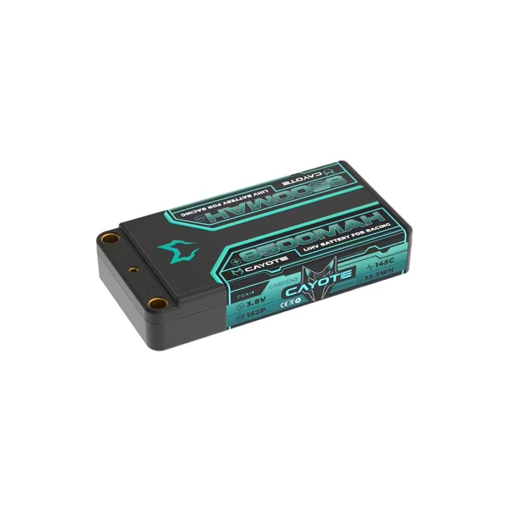 CAYOTE Racing 8500mAh 1S LiPo Battery 3,8V 145C 155g