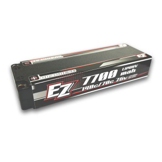 Ezpower Lipo 7700mah 7.6v 2s 140/70c HV Graphene - 5mm
