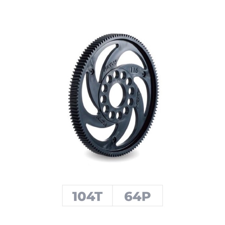GS-T6B-104 Axon Spur Gear TCS V2 64P 104T