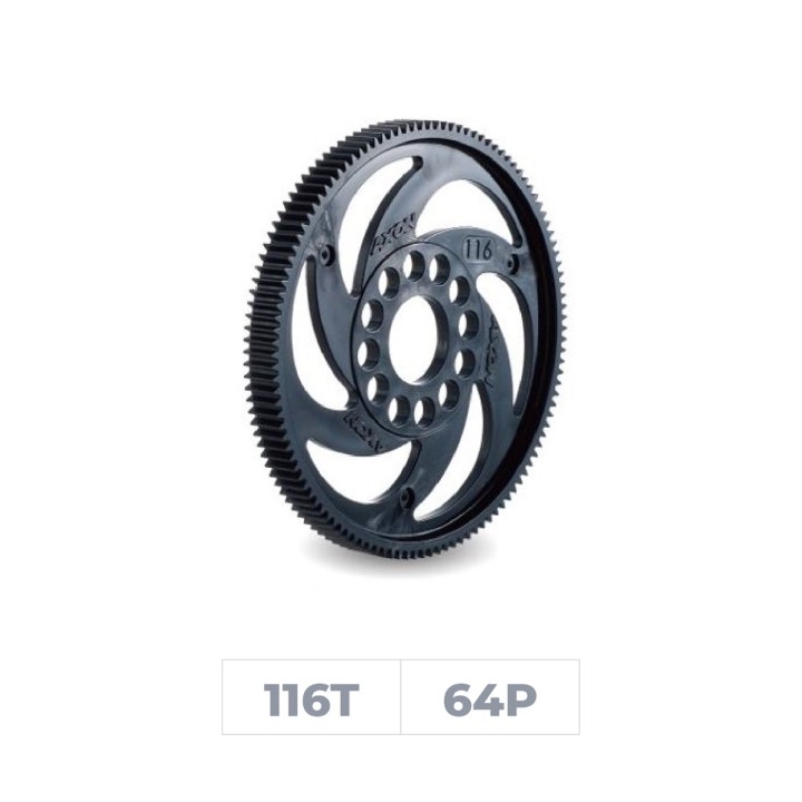 GS-T6B-116 Axon Spur Gear TCS V2 64P 116T