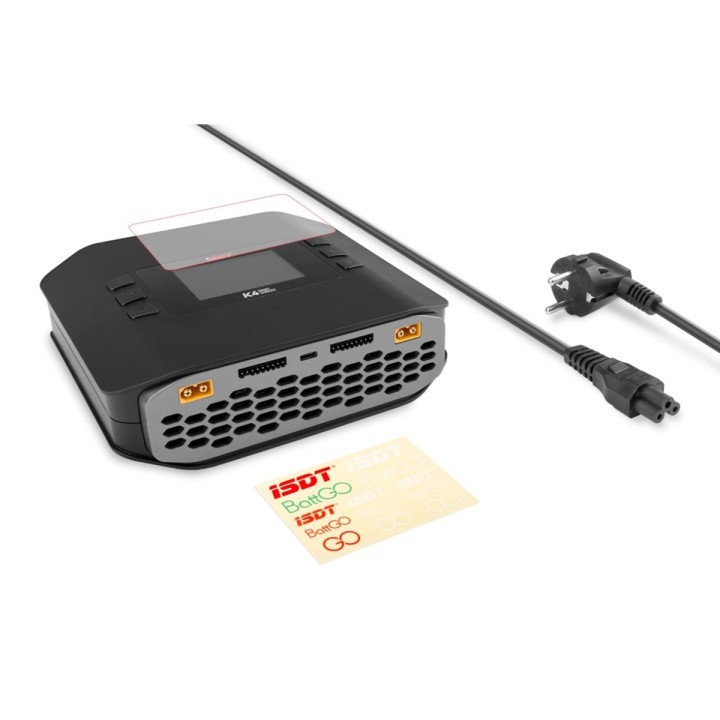 iSDT K4 20A 600W Dual Channel Smart Charger