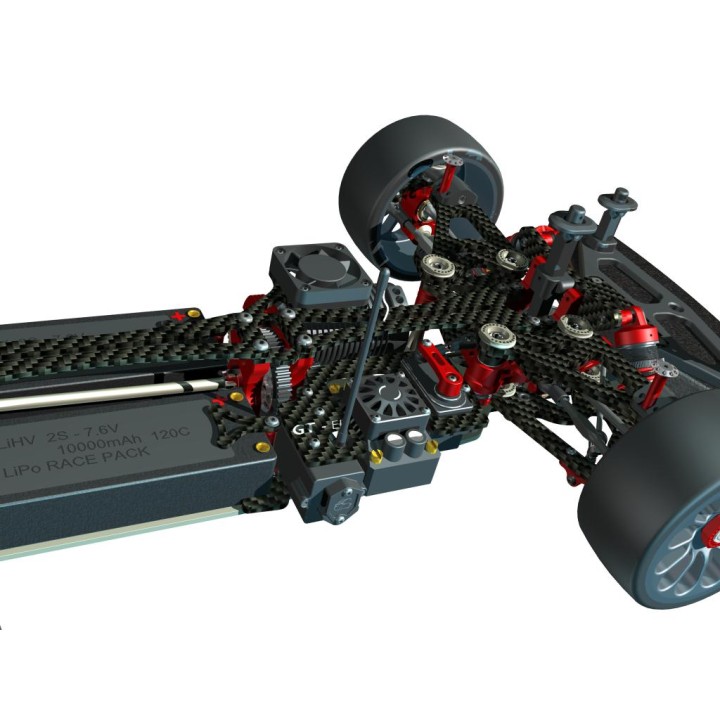 Capricorn Lab GT2 Evo 2023 EP Chassis Kit