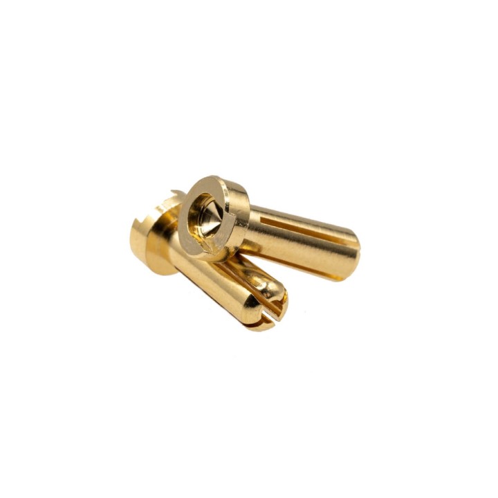 MonacoRC 4mm Gold Plug Male 14mm (2pcs)