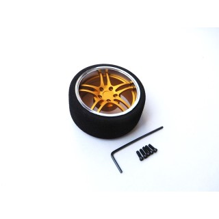 69938 Hiro Seiko Alloy Steering Mf Wheel (5-Spoke)