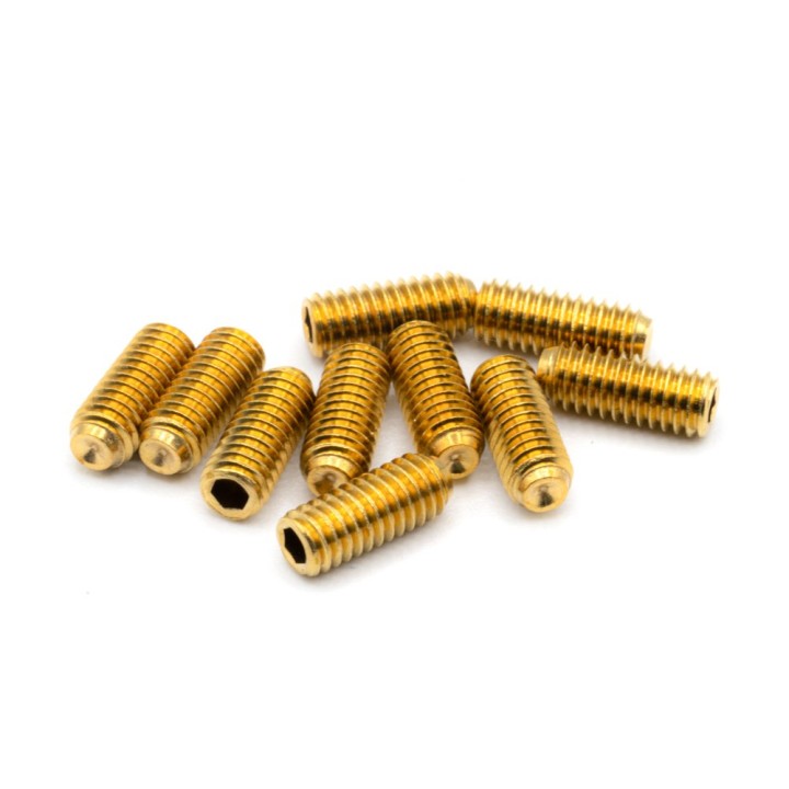 MonacoRC Brass Set Screw M4 x 10 (10)