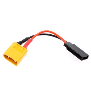 MonacoRC Rece. to XT60 Device Converter Adapter Plug Lead 20AWG 50mm