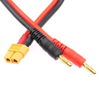 MonacoRC XT60 Female to 12AWG 30cm