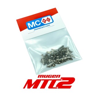 MonacoRC Mugen MTC2 Titan Screw Set TOP
