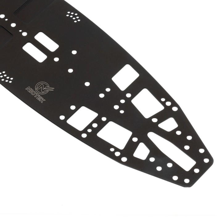 Niotek Spring Steel PTFE Chassis 1.2mm Awesomatix A800R with screws