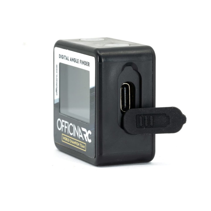 OfficinaRC Digital Angle Finder with Universal Carbon Plate