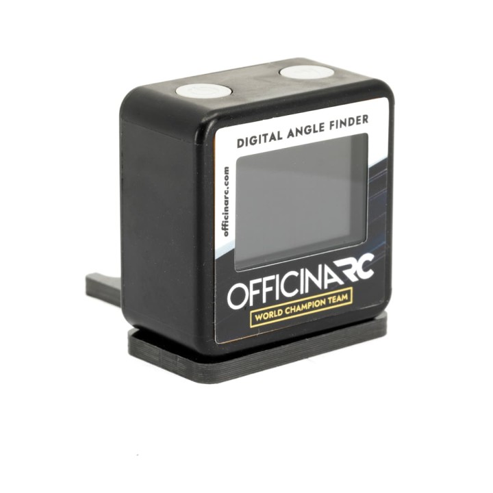 OfficinaRC Digital Angle Finder with Universal Carbon Plate
