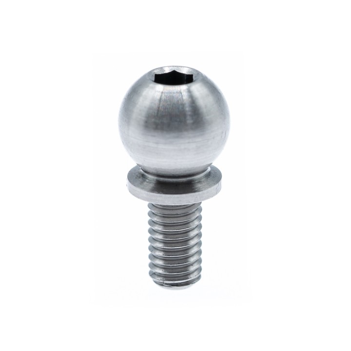 OfficinaRC Ball Stud 6.0mm Titanium Grade 5 for Xray X4 (2)