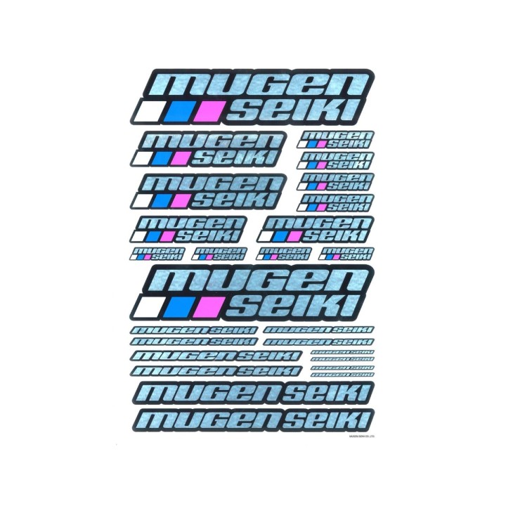 P0403 Mugen Sticker Metallic - Spare Part