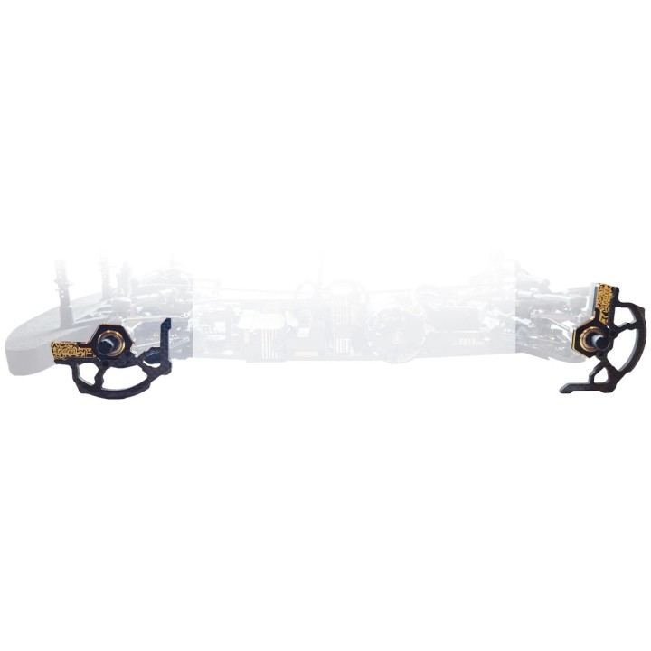 RC Maker GeoCarbon HD Weighted Tweak Wheel Set Pro for 1/10th Onroad