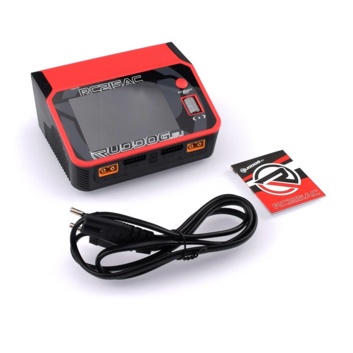 Ruddog RC215AC Dual Channel LiPo Battery AC/DC Charger