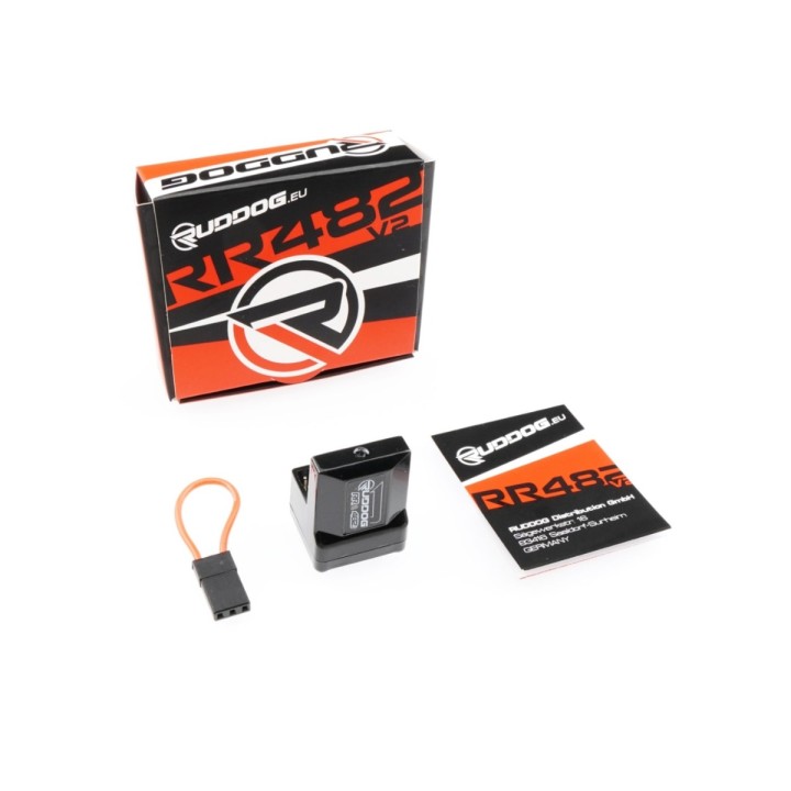 Ruddog RR482V2 2.4GHz 4-Channel FH4 Receiver (Comp. Sanwa FH4 | FH3)
