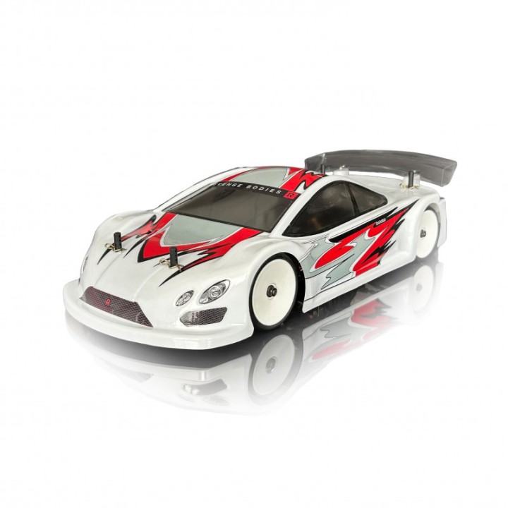 Revenge RC Equalizer Clear Bodyshell 1/10 Touring 190mm - Ultra Light