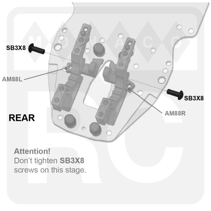 SB3X8 Awesomatix M3x8 Button Head Screw (4)