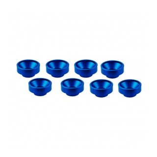 UR1507-A Ultimate M3 Aluminum Servo Washer Blue (8 Pcs)