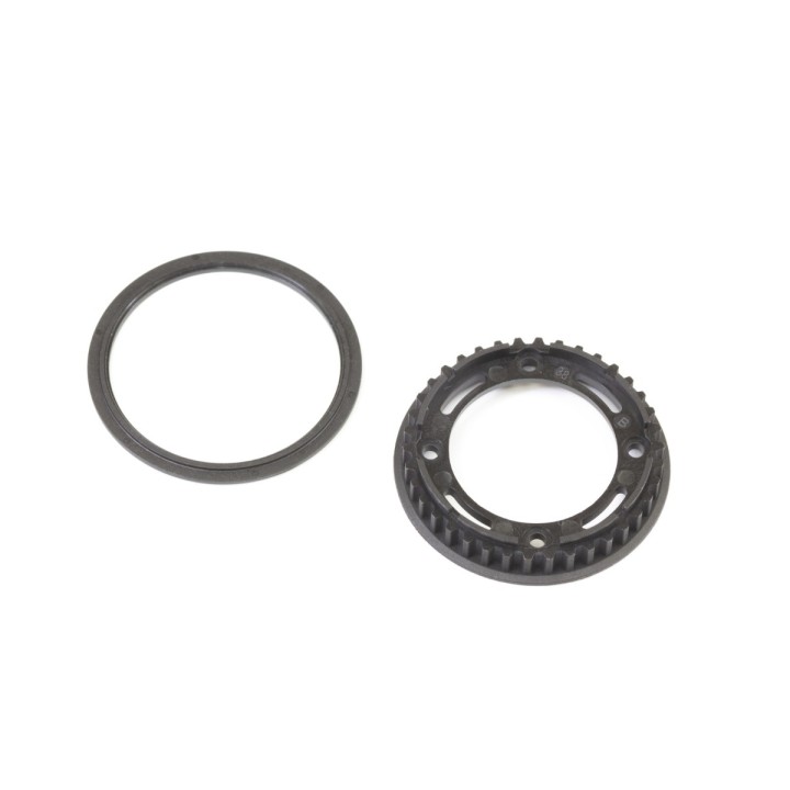 TS002LFB InfinityRC Pulley 38T (Low Friction/Black)