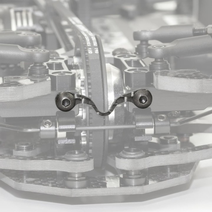 TS146S InfinityRC Bulkhead Reinforce Brace (Graphite/Soft Type)