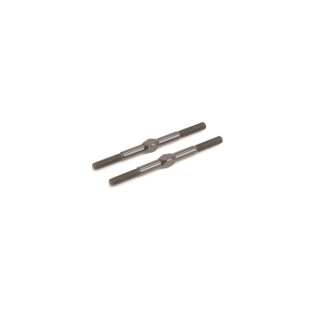 U8265 Schumacher Alloy M3 Turnbuckle - 45mm - Black (pr)