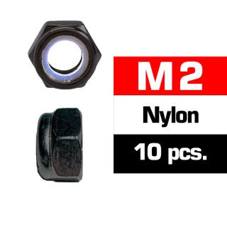 UR165200 Ultimate M2 Nylon Locknuts (10 Pcs)