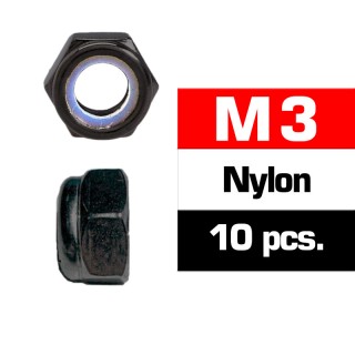 UR165300 Ultimate M3 Nylon Locknuts (10 Pcs)