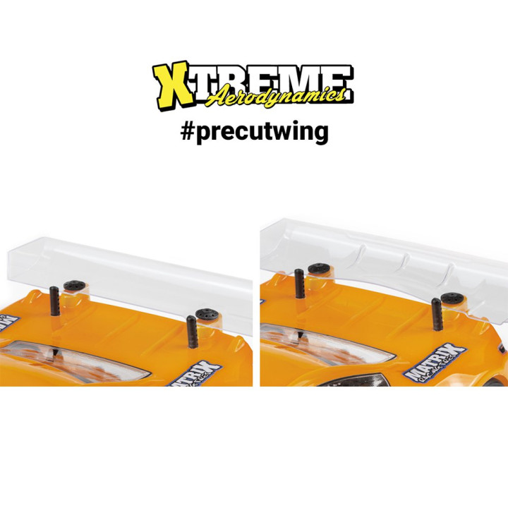 MTRW1/10EP Xtreme Body Wing 1/10 EP Pre-Cut (1mm) (2pcs)