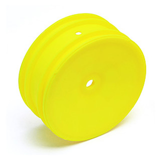 9691 Team Associated Buggy Front Hex Wheels, yellow