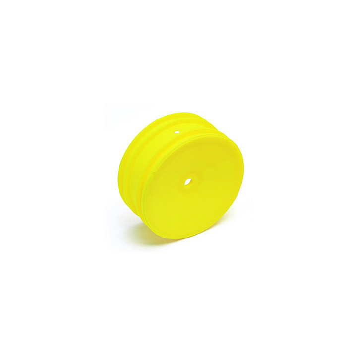 9691 Team Associated Buggy Front Hex Wheels, yellow