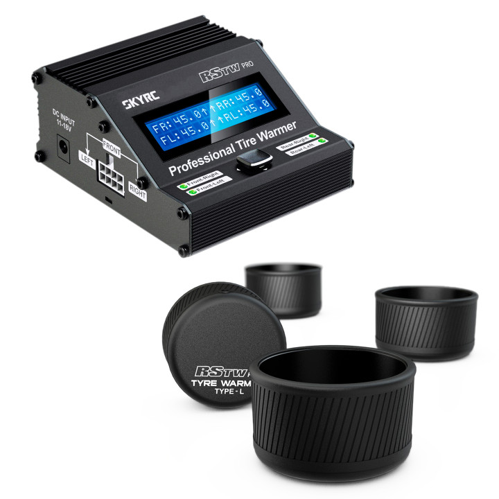 SK600064-06 Skyrc Rstw V3 Tire Warmer With Warmer Cup (4Pcs.)