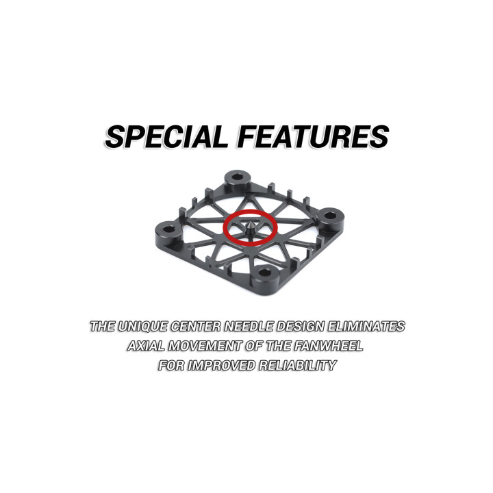 N901981 Nosram Nosram Aluminium Safety Mesh For 40mm Fan - Black