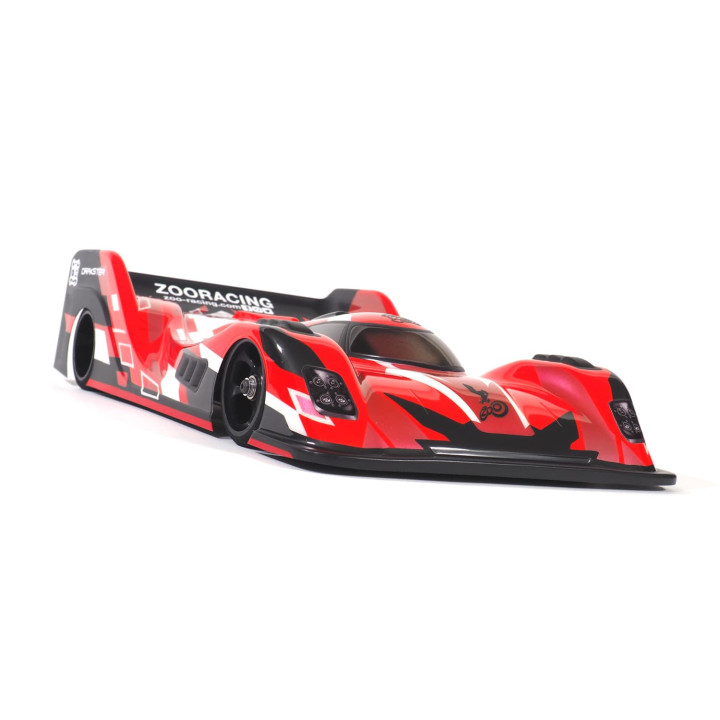 ZR-0013-04 Zooracing DRAKSTER - 1:12 LMP PanCar Body - 0.4mm