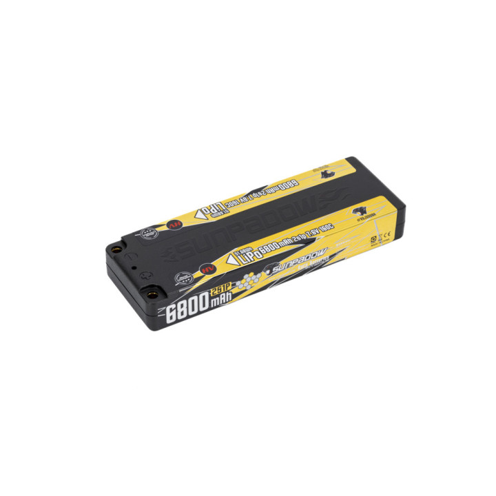 Sunpadow Champion Series Lipo Battery 6800mAh 7.6V 2S1P 160C