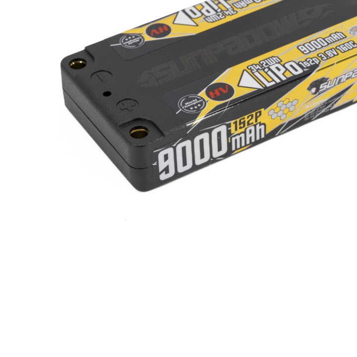 Sunpadow Champion Series Lipo Battery 9000mAh 3.8V 1S2P 160C