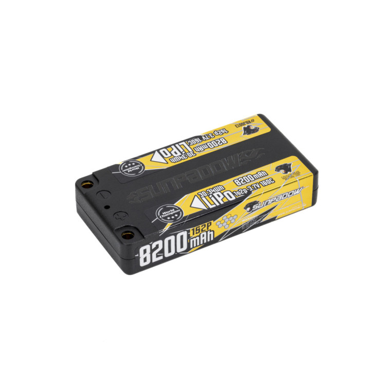 Sunpadow Champion Series Lipo Battery 8200mAh 3.7V 1S2P 160C