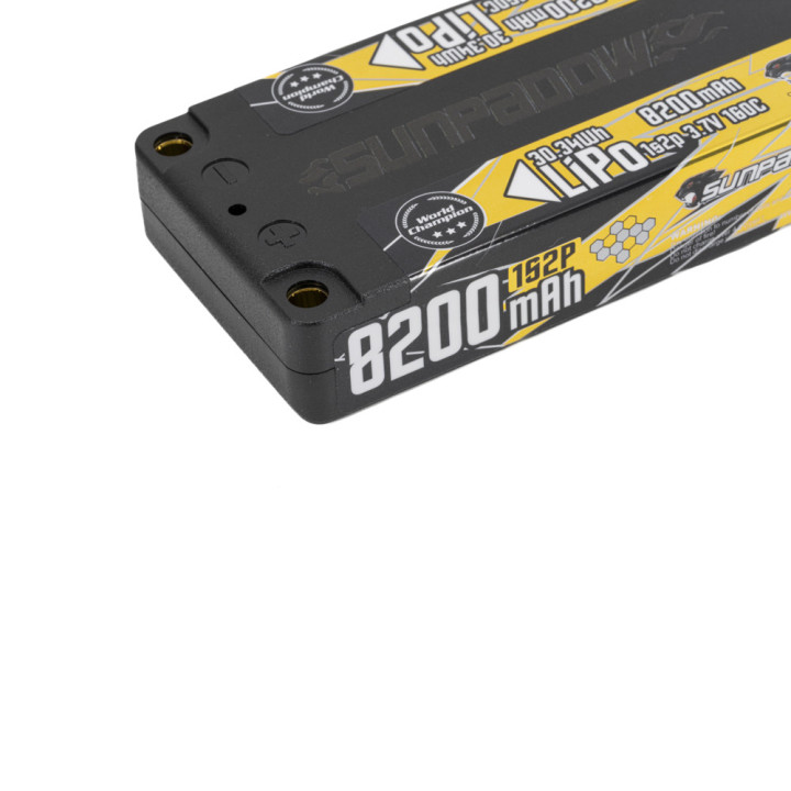 Sunpadow Champion Series Lipo Battery 8200mAh 3.7V 1S2P 160C